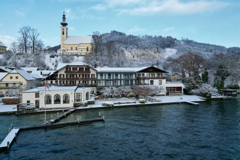 Hotel mit Seeblick am Attersee