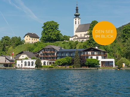 Hotel mit Seeblick am Attersee